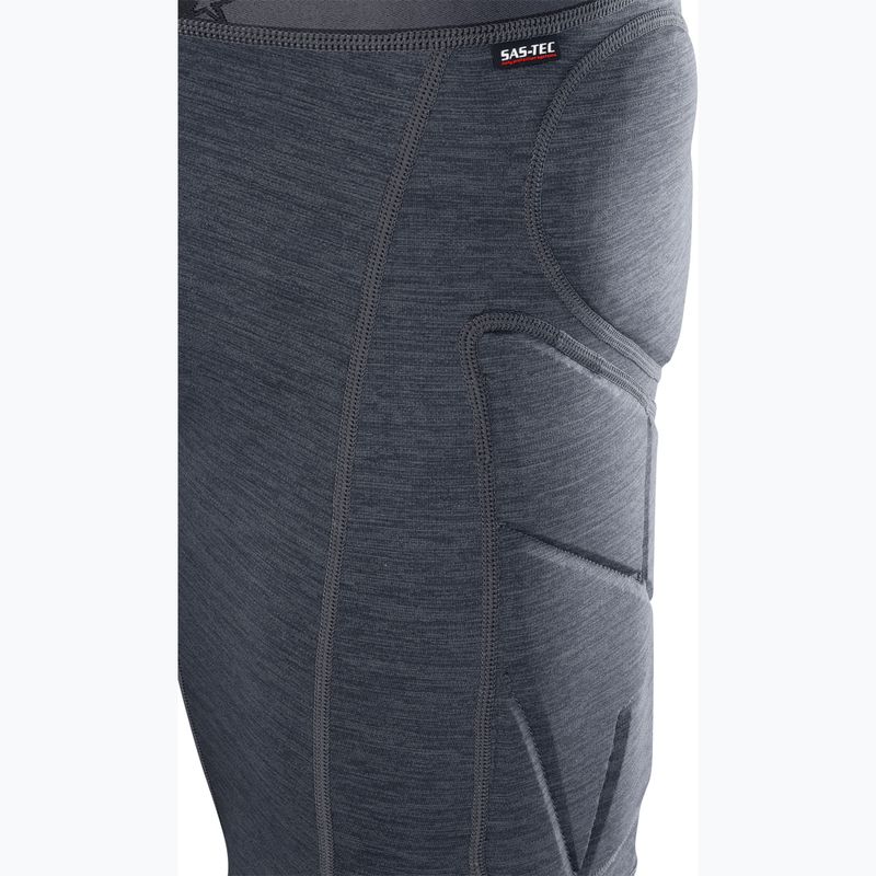 Spodenki z ochraniaczami męskie EVOC Crash Pants carbon grey 5