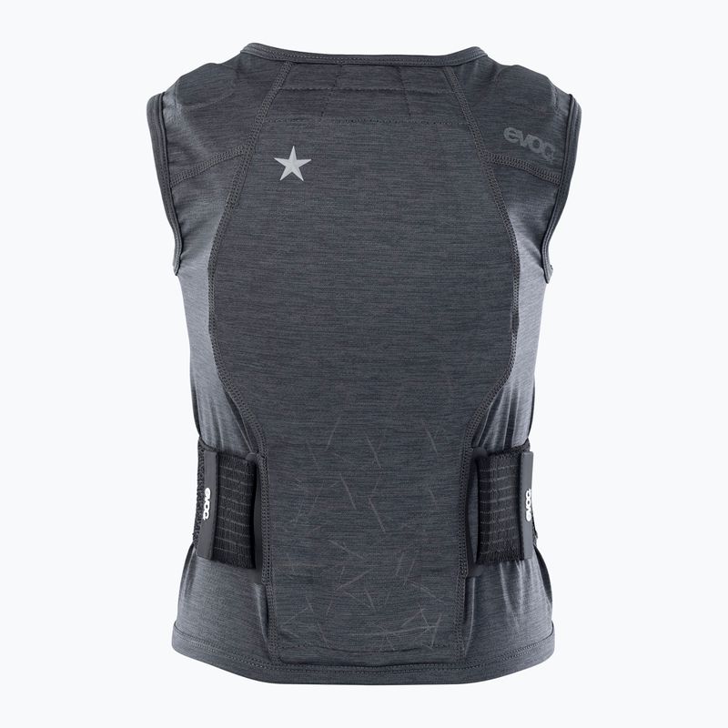 Kamizelka ochronna dziecięca EVOC Protector Vest Jr carbon grey 2