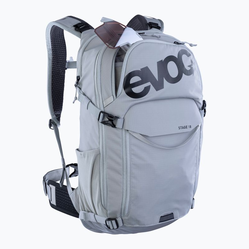 Plecak rowerowy EVOC Stage 18 l stone 4