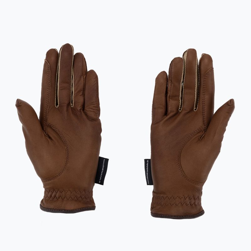 Rękawiczki jeździeckie HaukeSchmidt Arabella light brown 2