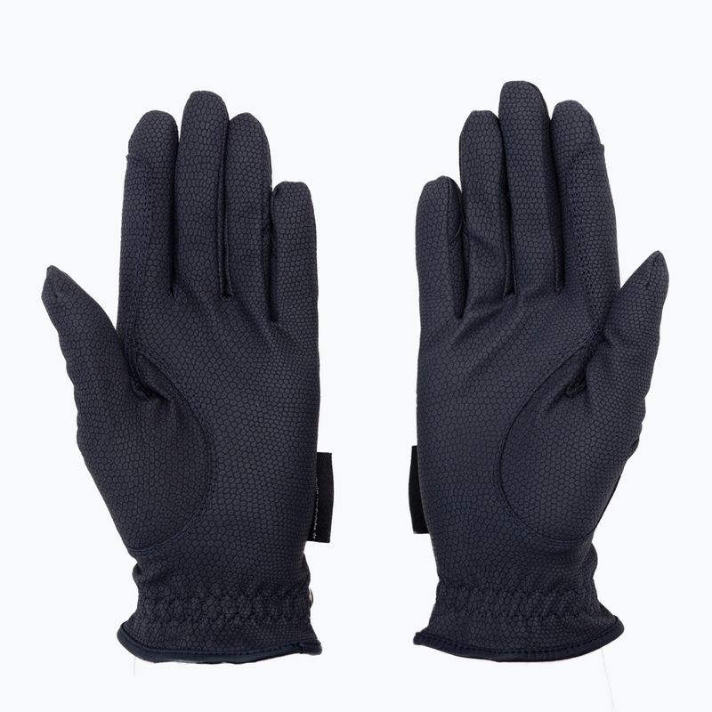 Rękawiczki jeździeckie HaukeSchmidt A touch of class navy blue 2