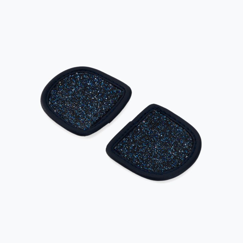 Łatki do rękawiczek jeździeckich HaukeSchmidt MagicTack Patches Fabrics navy blue