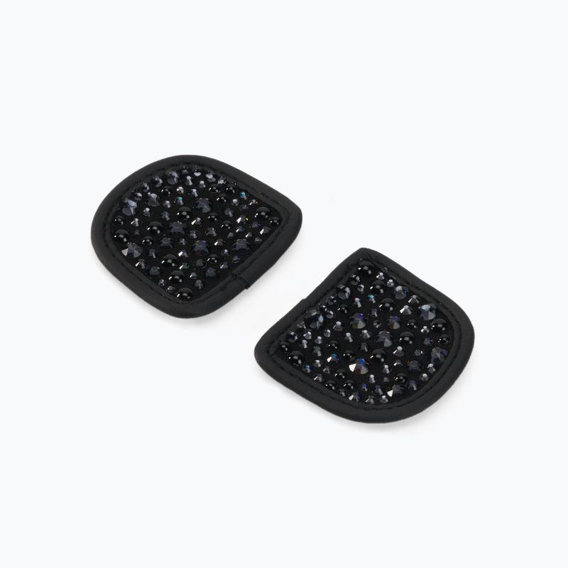 Łatki do rękawiczek jeździeckich HaukeSchmidt MagicTack Patches Glamor black