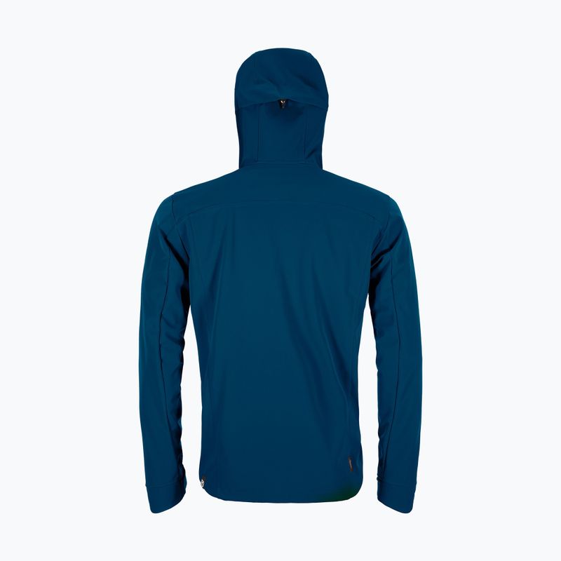 Kurtka softshell męska ORTOVOX Pordoi petrol blue 7