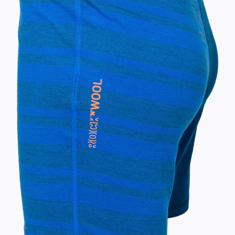 Bokserki termoaktywne męskie ORTOVOX 185 Rock'N'Wool just blue 4