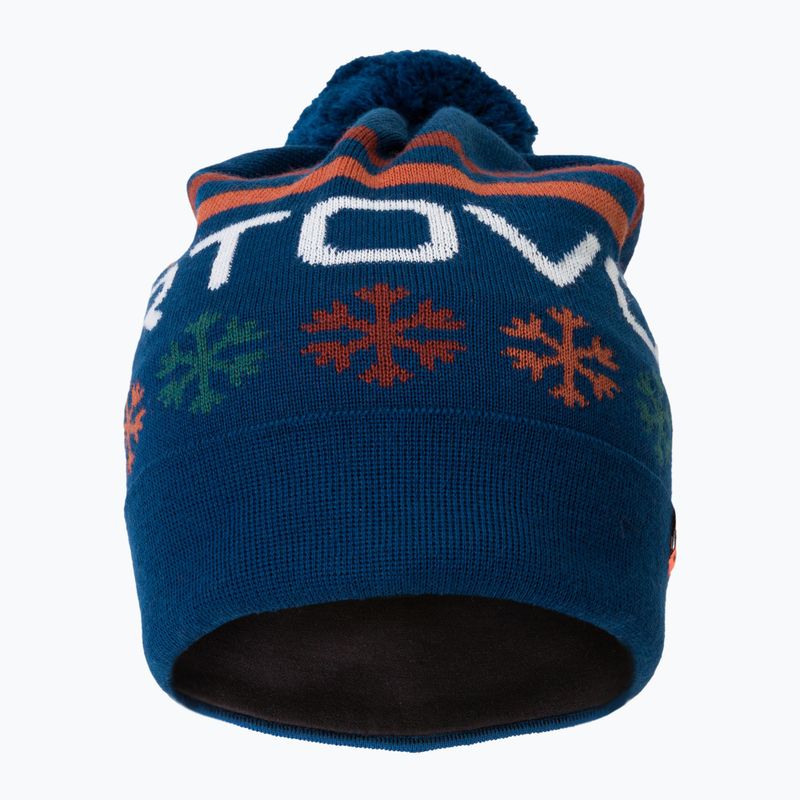 Czapka zimowa ORTOVOX Nordic Knit petrol blue 2