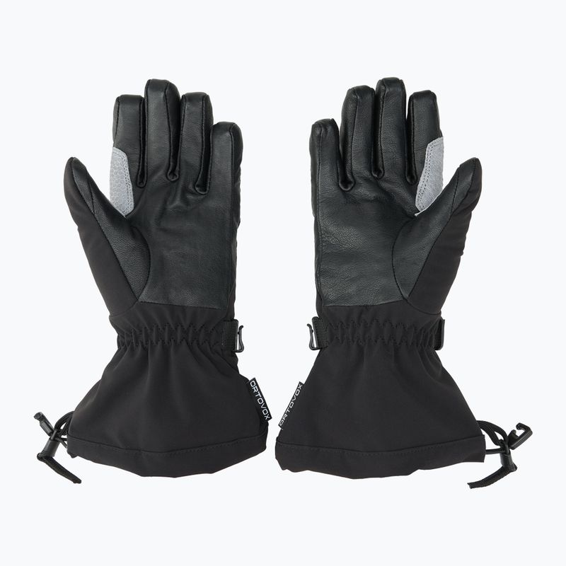 Rękawice narciarskie damskie ORTOVOX Merino Mountain black raven 2