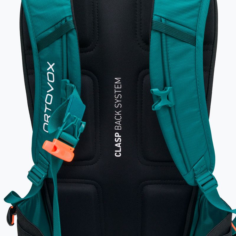 Plecak narciarski ORTOVOX Free Rider 22 l pacific green 5