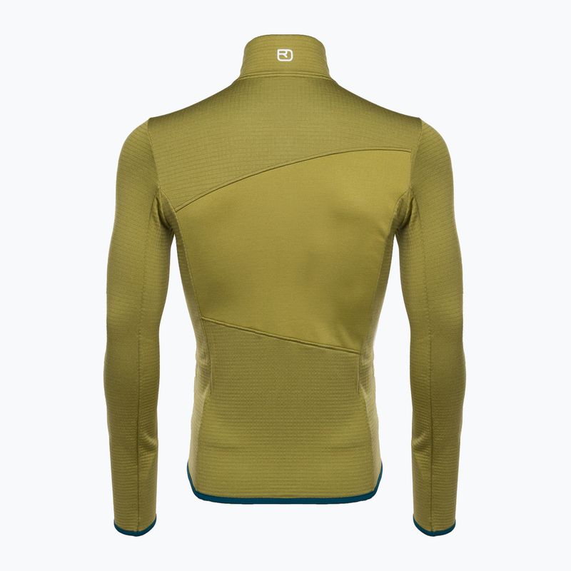 Bluza trekkingowa męska ORTOVOX Fleece Grid sweet alison 2