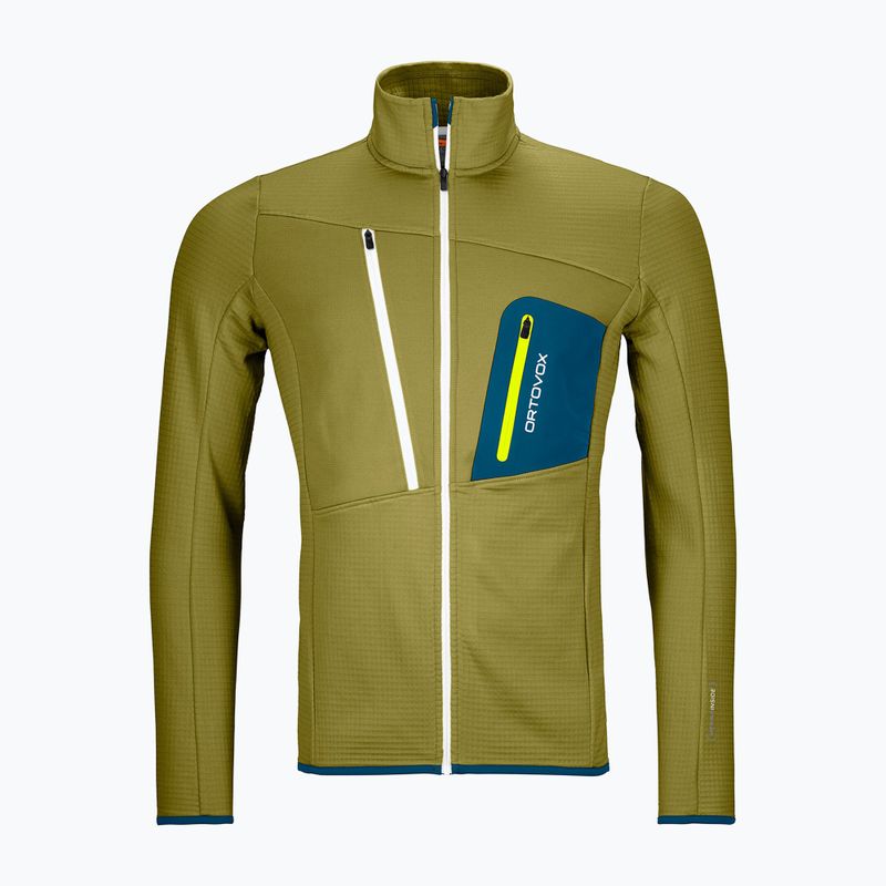Bluza trekkingowa męska ORTOVOX Fleece Grid sweet alison 5