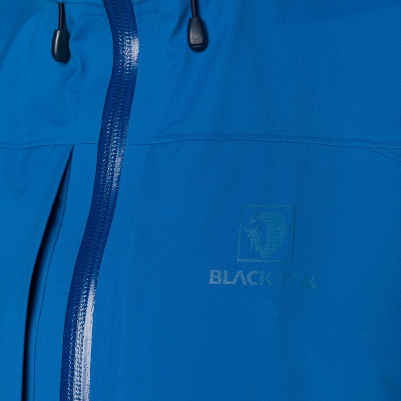 Kurtka przeciwdeszczowa męska BLACKYAK Hariana snorkel blue 3