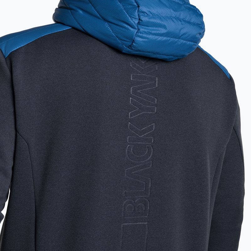 Kurtka hybrydowa męska BLACKYAK Burlina Hoody snorkel blue 5