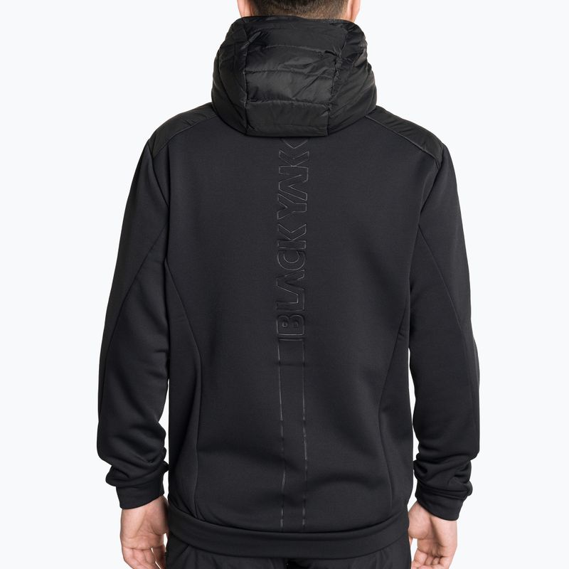 Kurtka hybrydowa męska BLACKYAK Burlina Hoody black beauty 2