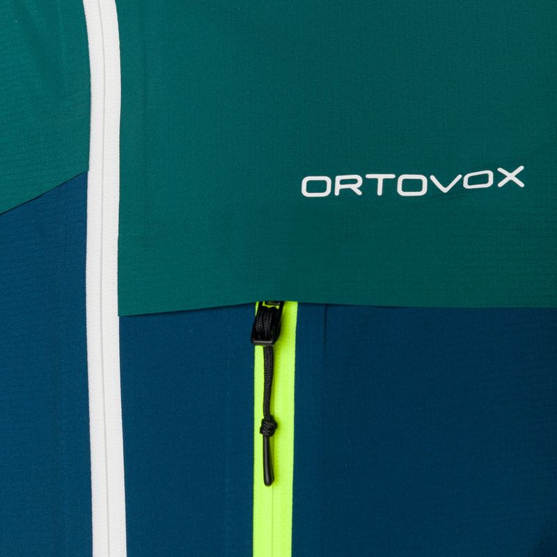 Kurtka przeciwdeszczowa męska ORTOVOX 2.5L Civetta petrol blue 3