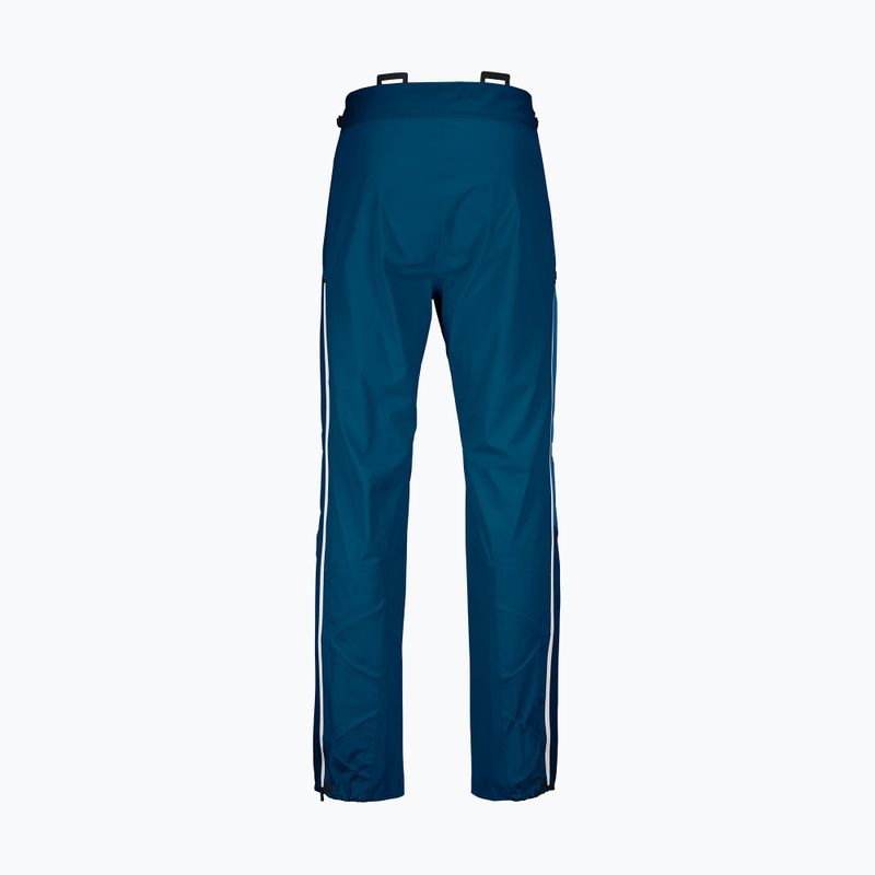 Spodnie z membraną męskie ORTOVOX Westalpen 3L Light petrol blue 6