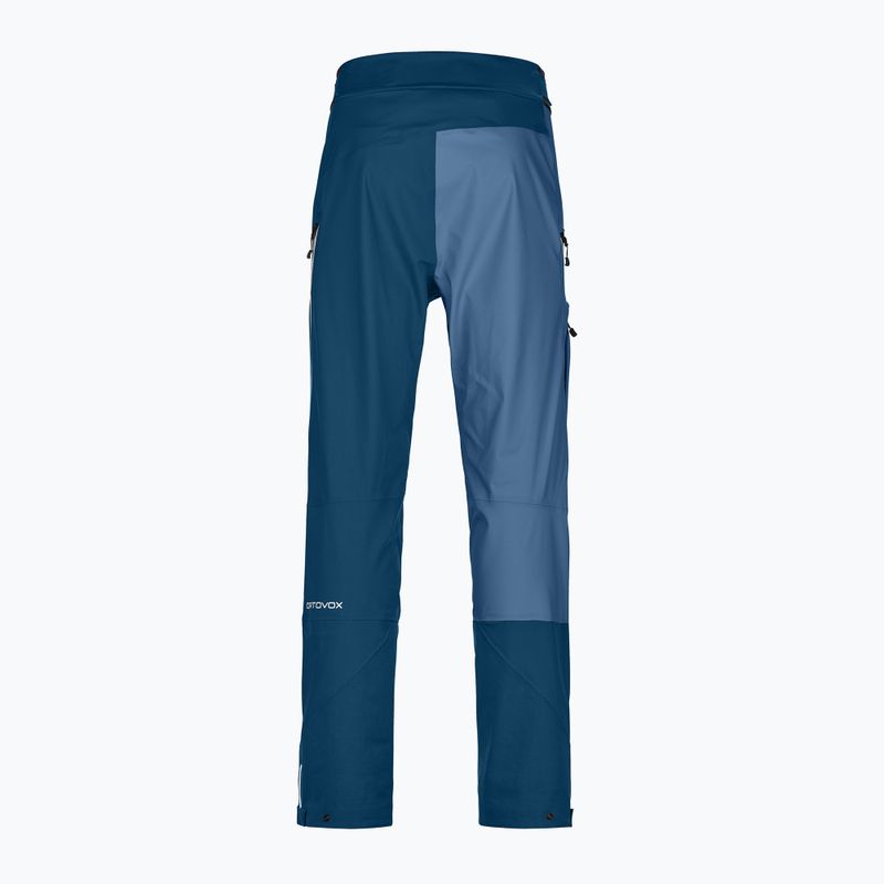 Spodnie skiturowe męskie ORTOVOX 3L Ortler petrol blue 6
