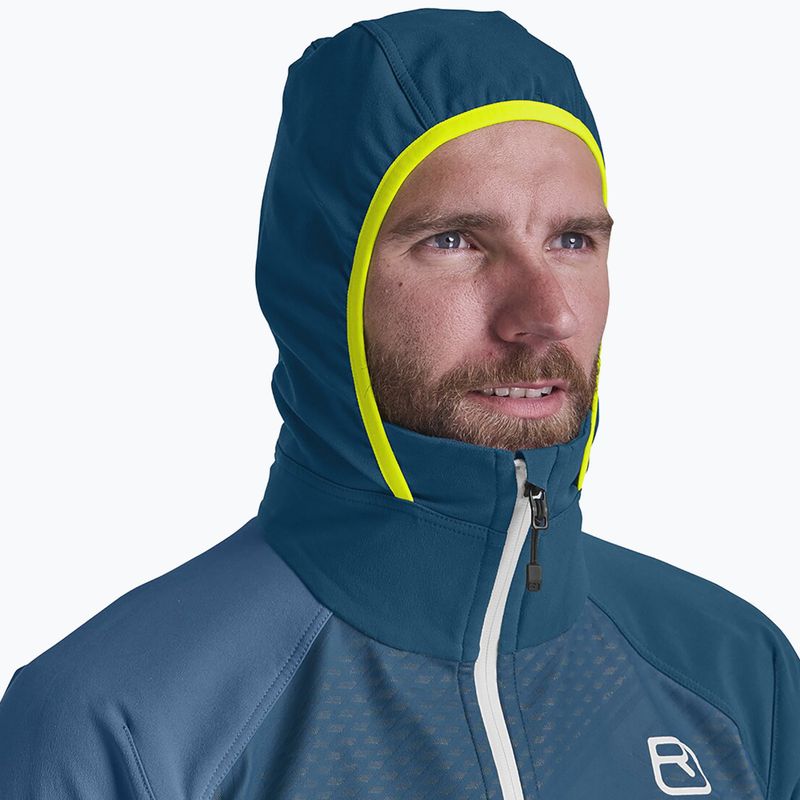 Kurtka skiturowa męska ORTOVOX Col Becchei mountain blue 2