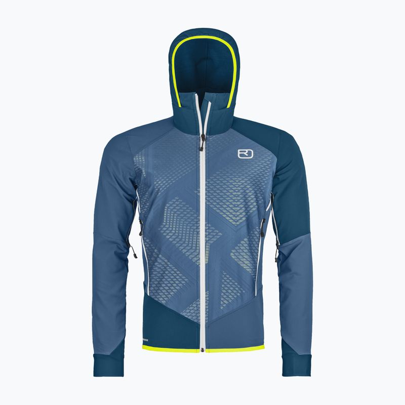 Kurtka skiturowa męska ORTOVOX Col Becchei mountain blue 4