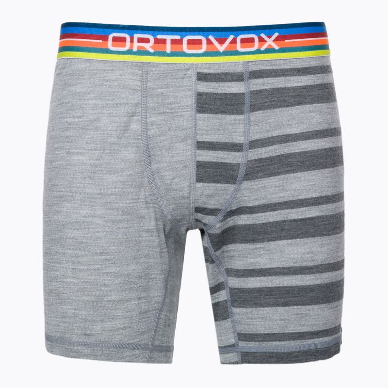 Bokserki termoaktywne męskie ORTOVOX 185 Rock'N'Wool grey blend