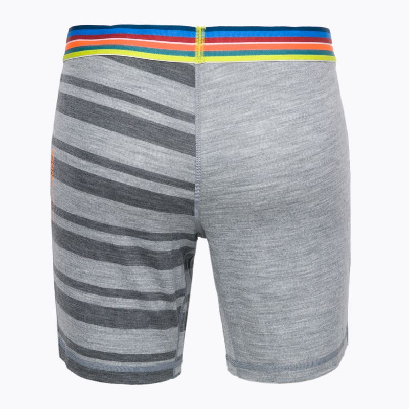Bokserki termoaktywne męskie ORTOVOX 185 Rock'N'Wool grey blend 2
