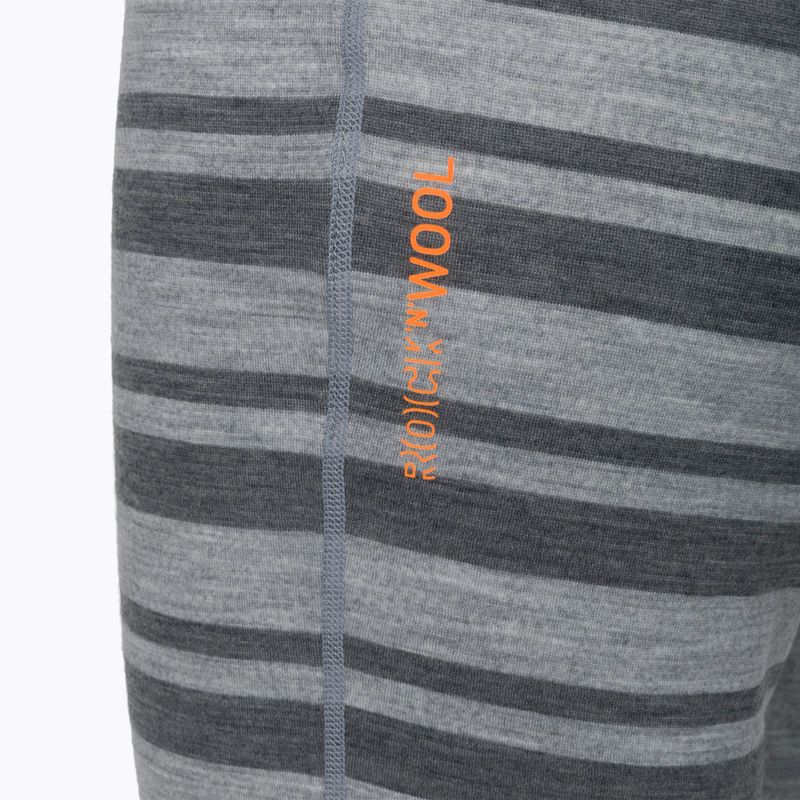 Bokserki termoaktywne męskie ORTOVOX 185 Rock'N'Wool grey blend 4