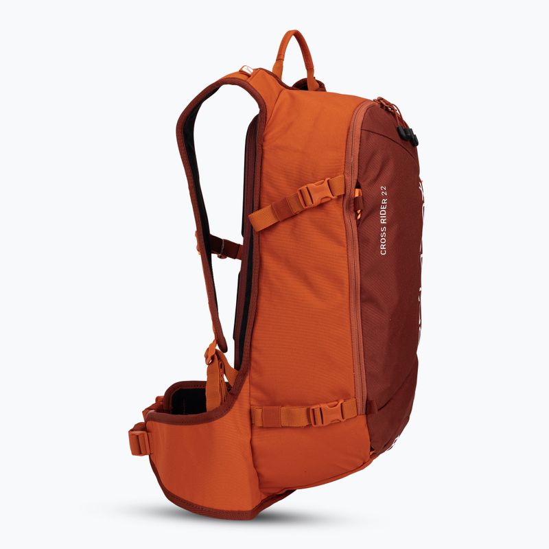 Plecak skiturowy ORTOVOX Cross Rider 22 l desert orange 2