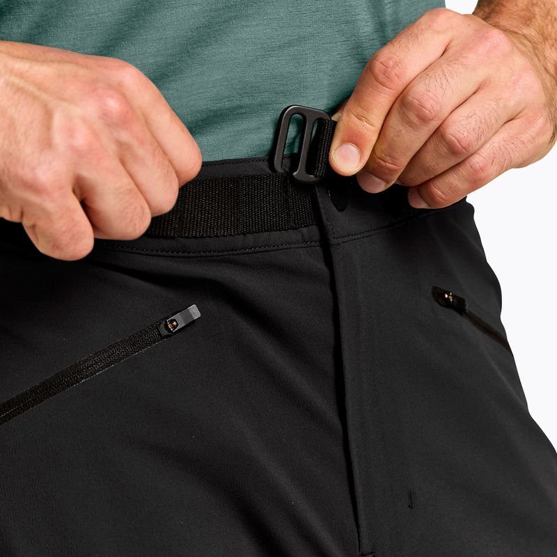 Spodnie softshell męskie ORTOVOX Brenta black raven 4