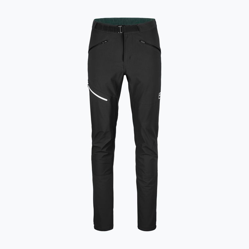 Spodnie softshell męskie ORTOVOX Brenta black raven 6