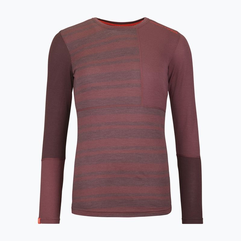 Bluza termoaktywna damska ORTOVOX 185 Rock'N'Wool mountain rose 5