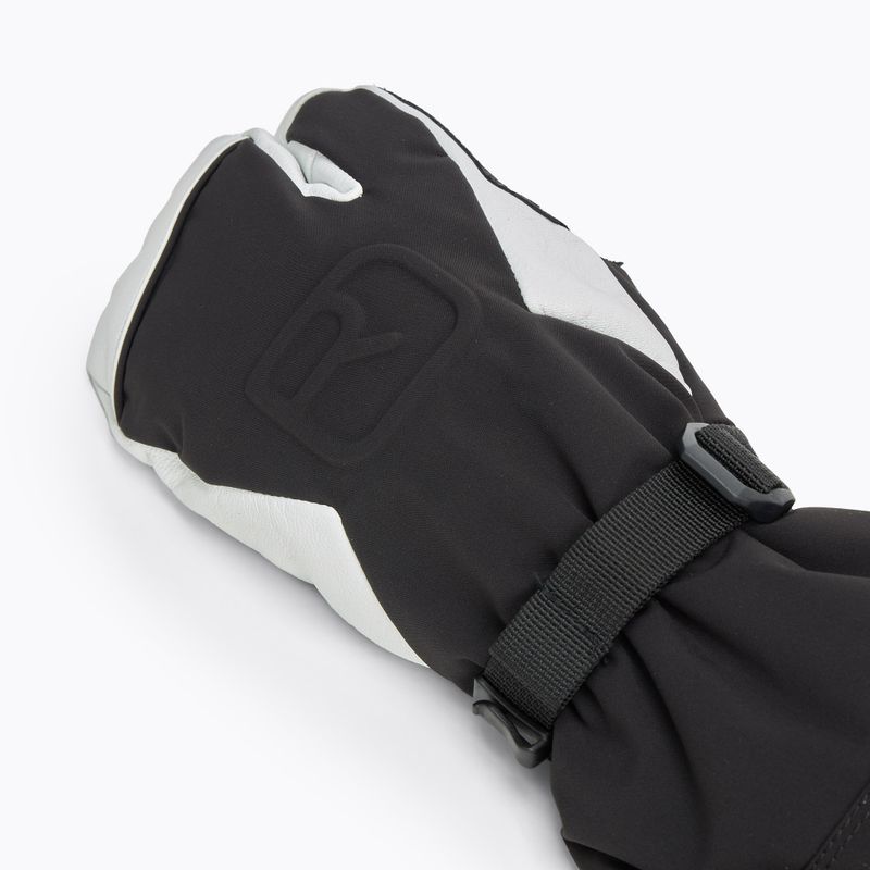 Rękawice narciarskie męskie ORTOVOX Merino Freeride 3 Finger black raven 4
