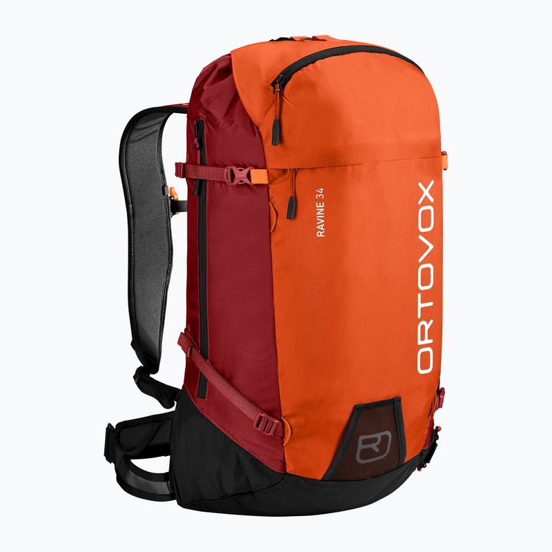 Plecak narciarski ORTOVOX Ravine 34 l hot orange