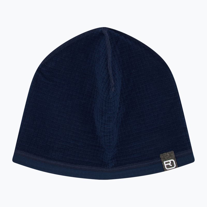 Czapka zimowa ORTOVOX Fleece Grid deep ocean 4