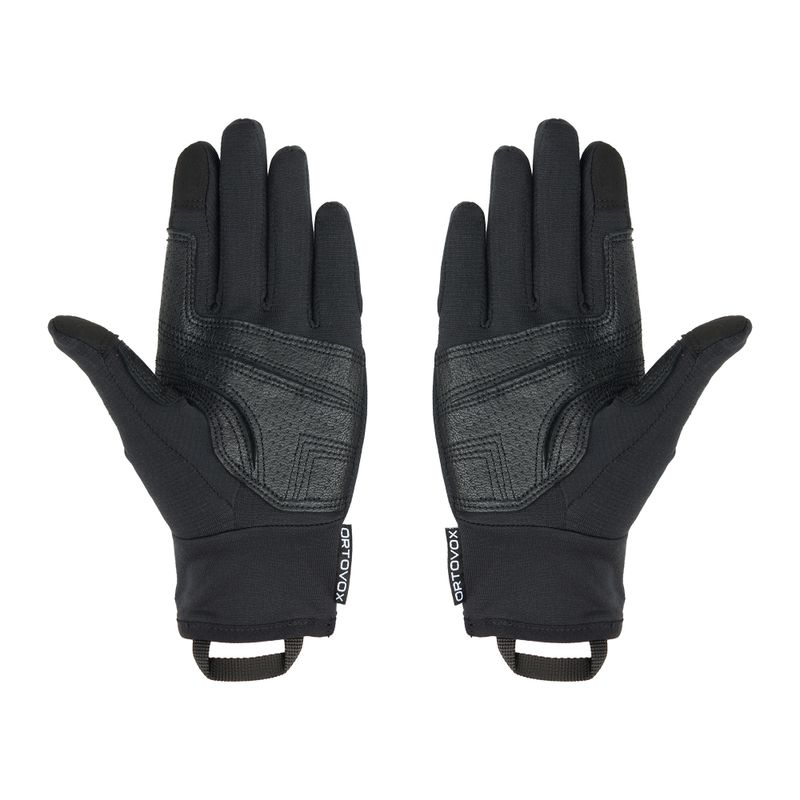 Rękawice skiturowe męskie ORTOVOX Fleece Light black raven 2