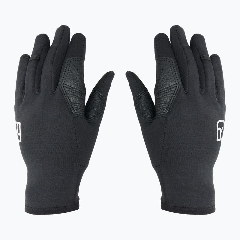 Rękawice skiturowe męskie ORTOVOX Fleece Light black raven 3