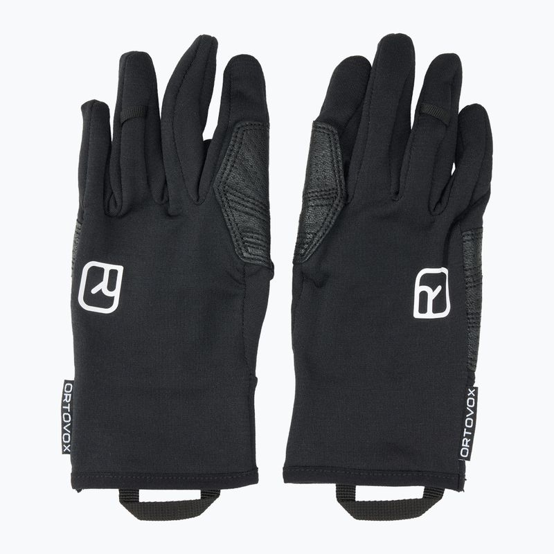 Rękawice skiturowe męskie ORTOVOX Fleece Light black raven 6