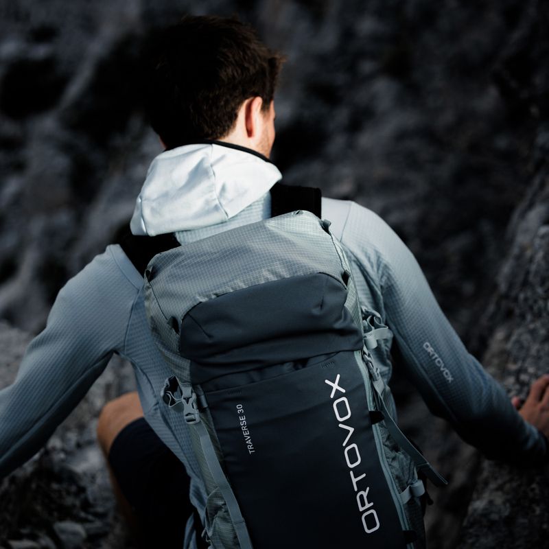 Plecak ORTOVOX Traverse 30 l glacier grey 7