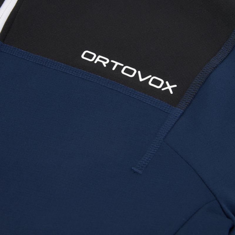 Bluza męska ORTOVOX Fleece Light deep ocean 3