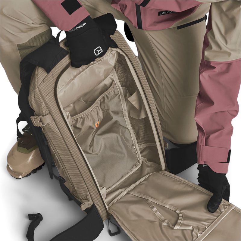 Plecak skiturowy damski ORTOVOX Switchback 25 l S dark linen 8
