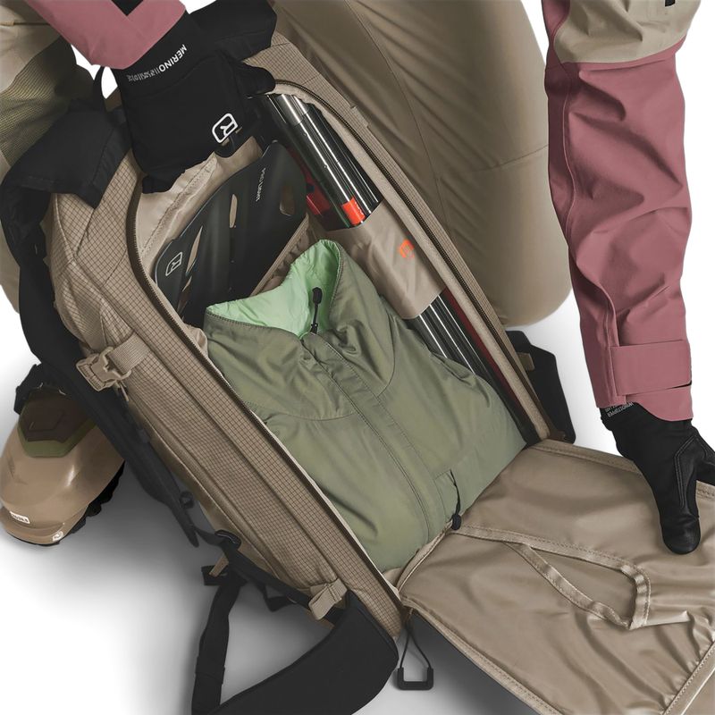 Plecak skiturowy damski ORTOVOX Switchback 25 l S dark linen 9