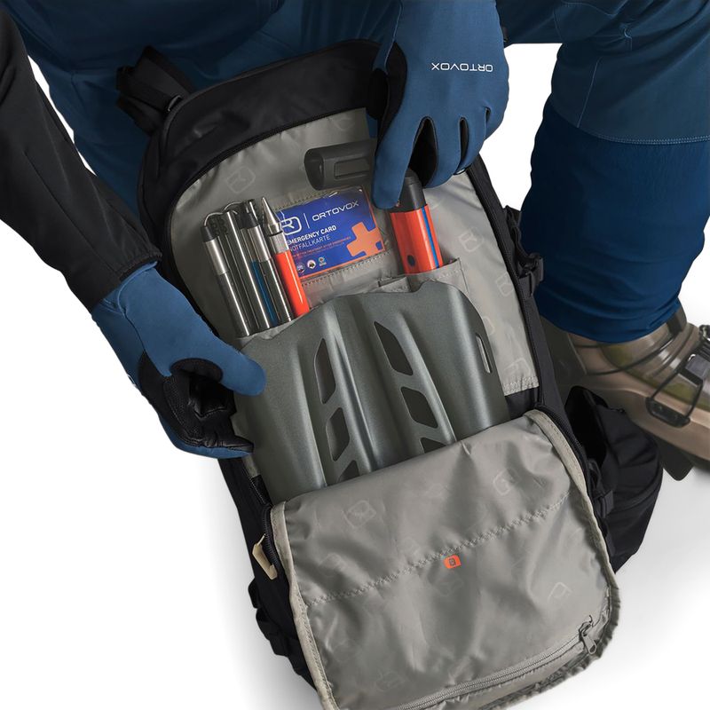 Plecak skiturowy ORTOVOX Venet Tour 30 l black raven 10