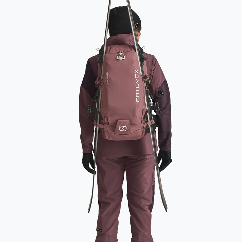 Plecak skiturowy ORTOVOX Venet Tour 28 l dusk rose 7