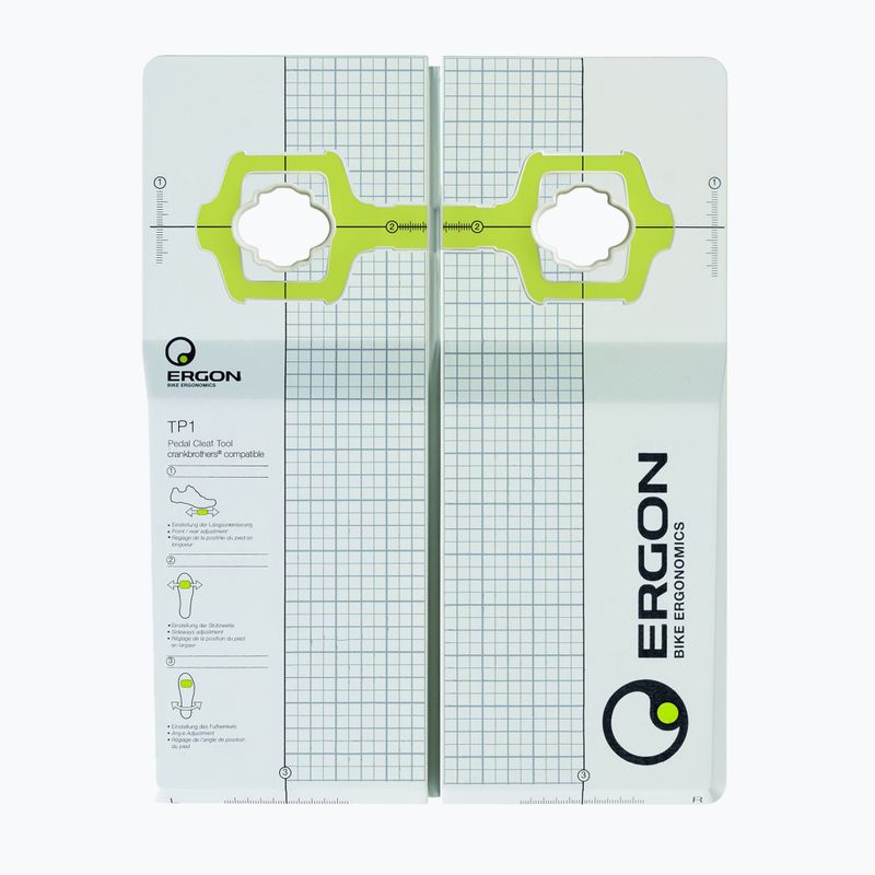 Szablon do ustawiania bloków Ergon TP1 Pedal Cleat Tool for Crankbrothers