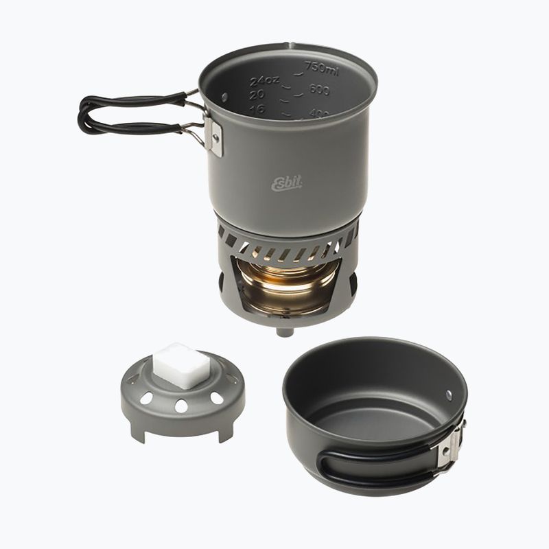 Kuchenka turystyzna Esbit Cookset With Alcohol Burner aluminium