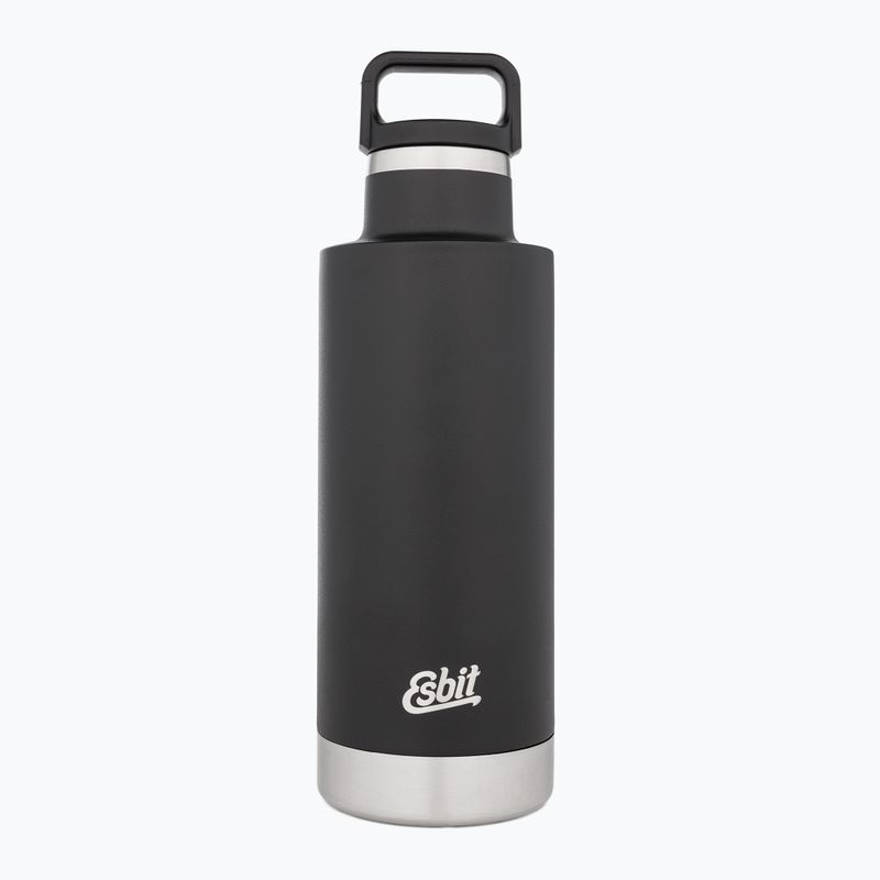 Butelka termiczna Esbit Sculptor Stainless Steel Insulated Bottle "Standard Mouth" 750 ml black