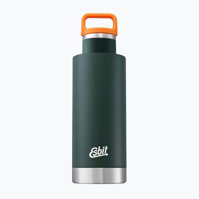 Butelka termiczna Esbit Sculptor Stainless Steel Insulated Bottle "Standard Mouth" 1000 ml forest green