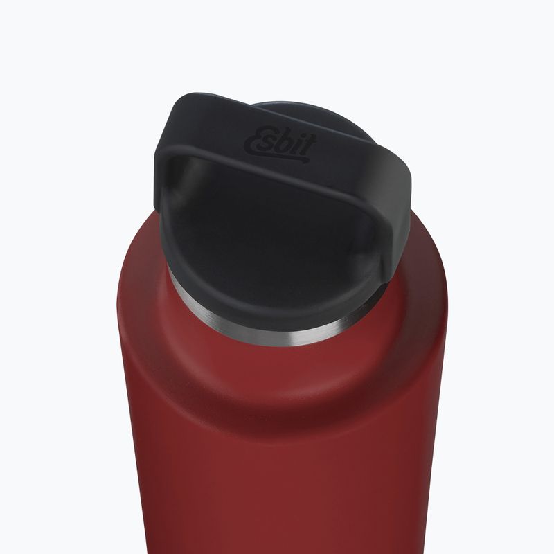 Butelka termiczna Esbit Sculptor Stainless Steel Insulated Bottle "Standard Mouth" 750 ml burgundy 2