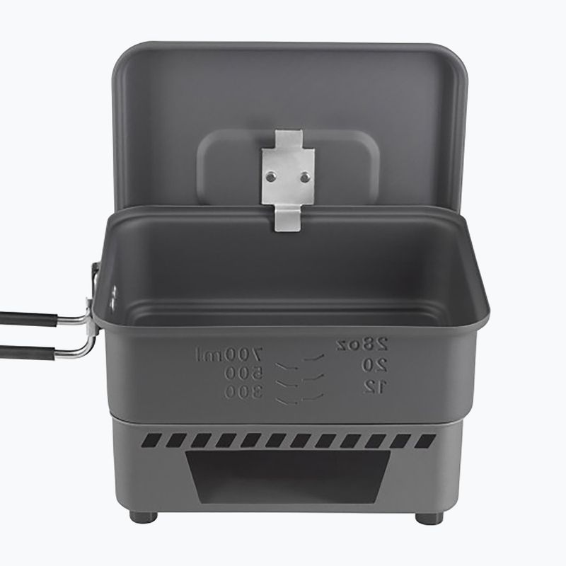Zestaw do gotowania Esbit Solid Fuel Cookset For 14G And 27G Solid Fuel 1100 ml aluminium 2