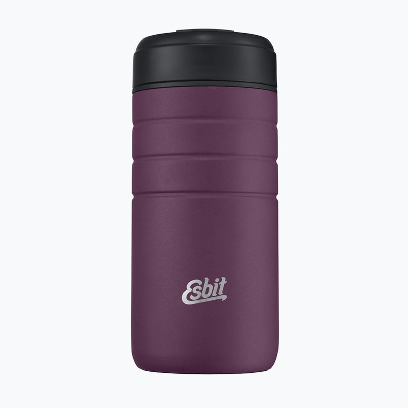 Kubek termiczny Esbit Majoris Stainless Steel Thermo Mug With Flip Top 450 ml aubergine