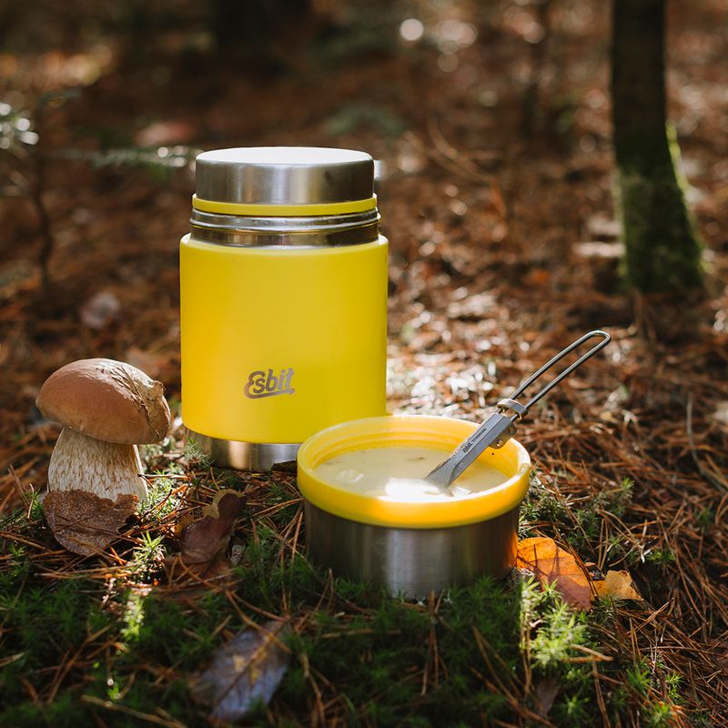 Termos na żywność Esbit Sculptor Stainless Steel Food Jug 500 ml sunshine yellow 8