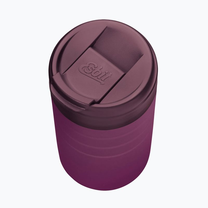 Kubek termiczny Esbit Majoris Stainless Steel Thermo Mug With Flip Top 450 ml berry 2